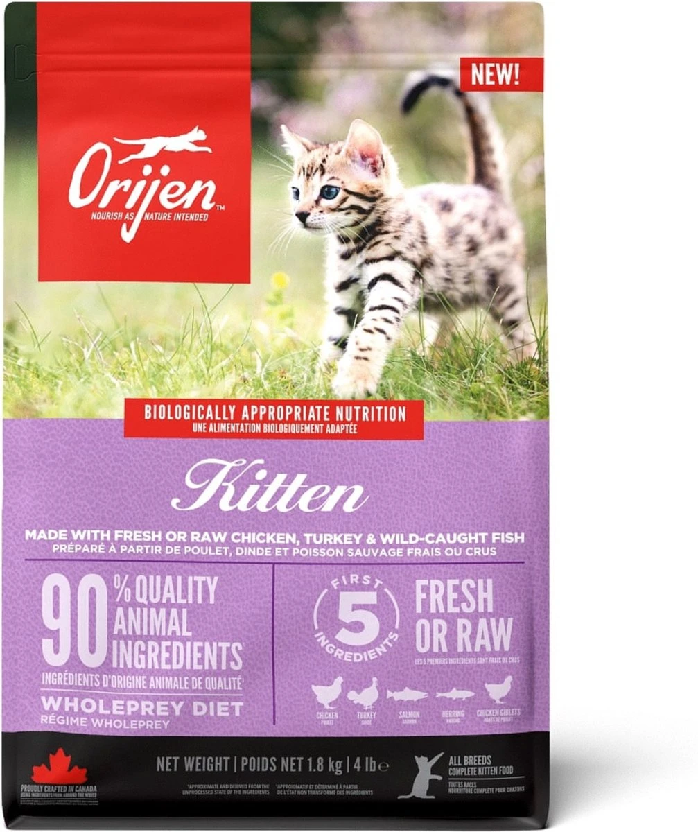 Orijen Kattenvoer Whole Prey Kitten 1,8 Kg 2 Orijen Kattenvoer Whole Prey Kitten 1,8 Kg - Afbeelding 2