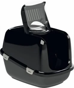 PeeWee Kattenbak XXL EcoDome Startpakket - Zwart - 66,5 X 48,5 X 46,5 Cm -Kattenbenodigdheden Winkel 1012x1200 2