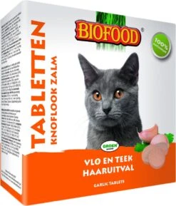 Biofood Kattensnoepjes Anti-Vlo - Zalm - 100 St -Kattenbenodigdheden Winkel 1027x1200
