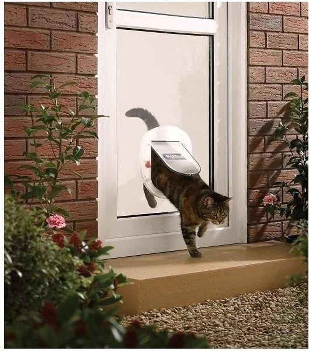 Petsafe 200 Kattenluik - Wit - L - 29,4 X 29,5 X 5 Cm 7 Petsafe 200 Kattenluik - Wit - L - 29,4 X 29,5 X 5 Cm - Afbeelding 7