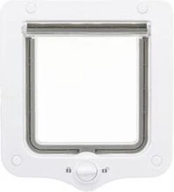 Trixie 2-weg Kattenluik Wit 10 Trixie 2-weg Kattenluik Wit -Kattenbenodigdheden Winkel 1084x1200 1