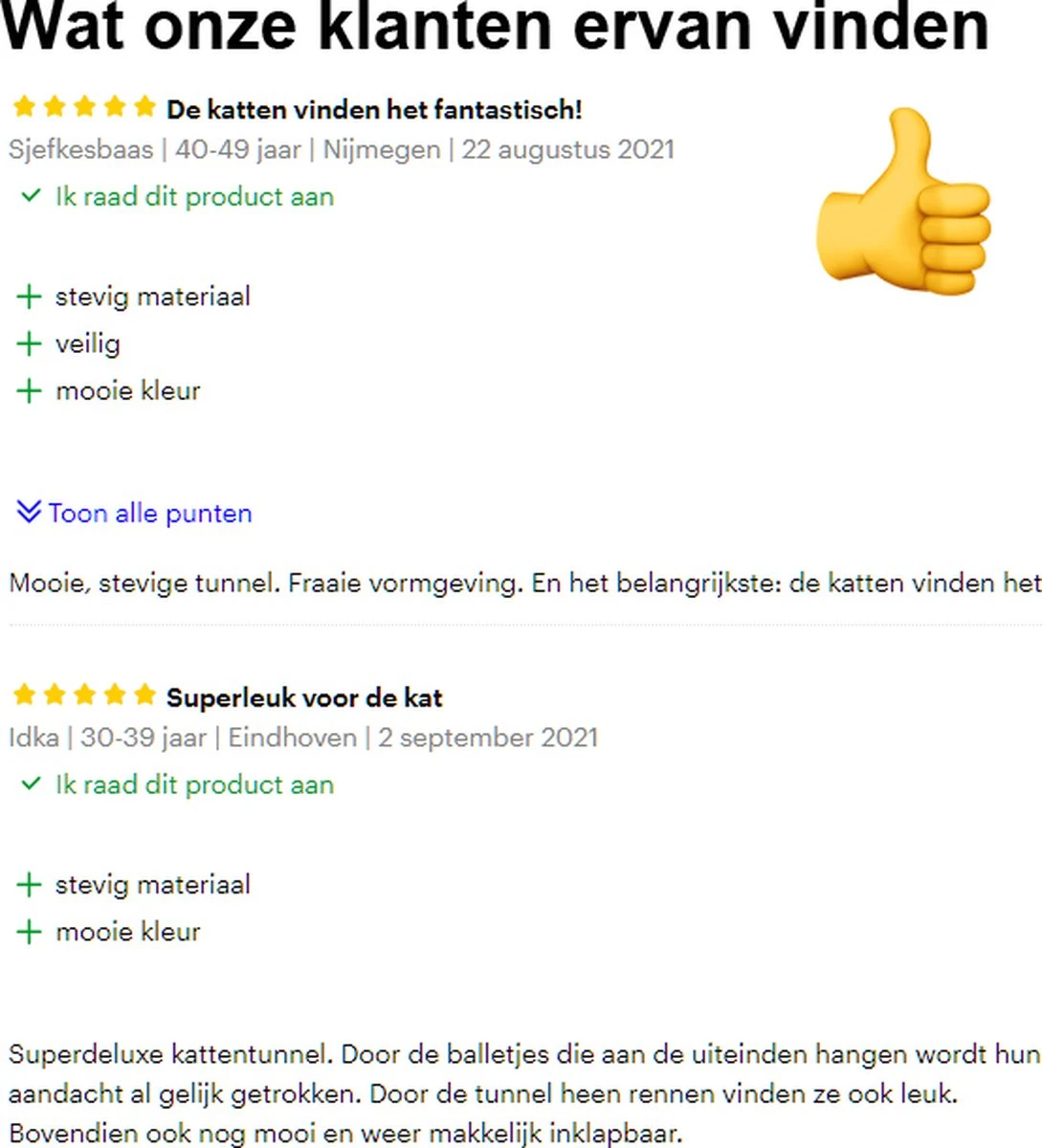 SODEAL Kattentunnel - Katten Huis - Tunnel Kat - Cat House - Kattenmand - Katten Tunnel 3 SODEAL Kattentunnel - Katten Huis - Tunnel Kat - Cat House - Kattenmand - Katten Tunnel - Afbeelding 3