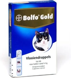 Bayer Bolfo Gold 40 Anti Vlooienmiddel - Kat - 0 Tot 4 Kg - 4 Pipetten -Kattenbenodigdheden Winkel 1095x1200 1