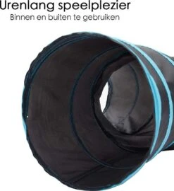 Merkloos Kattentunnel - Opvouwbaar - 3 Gangen - Voor Binnen En Buiten -Kattenbenodigdheden Winkel 1097x1200 1