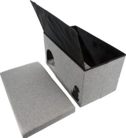 Trixie Kattenhuis Kimy Grijs 70X40X40 CM -Kattenbenodigdheden Winkel 1097x1200 2
