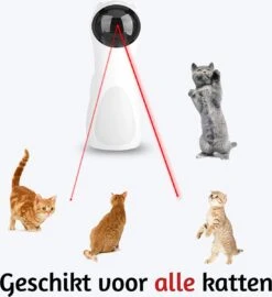 Merkloos Automatisch Kattenspeeltje Laser Intelligent Interactief Voor Katten – Laser Kat – 3 Verschillende Standen – Incl. Oplaadkabel – Geruisloze Motor -Kattenbenodigdheden Winkel 1098x1200 1