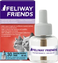 Feliway Friends - Navulling - 1 X 48 Ml - Anti-conflict Voor Katten -Kattenbenodigdheden Winkel 1105x1200