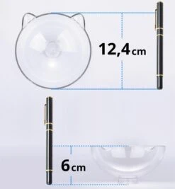 Behave Dubbele Voerbak - Drinkbak - Katten - Verstelbaar - Wit -Kattenbenodigdheden Winkel 1110x1200 2