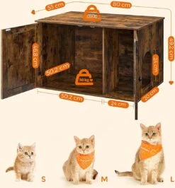 Kattenbak Kast, Kattentoilet, Vintage -Kattenbenodigdheden Winkel 1114x1200 3