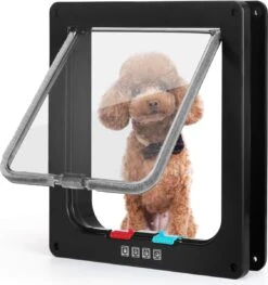 Nobleza Kattenluik Met Tunnel - 4 Vergrendelingsstanden - Weerbestendig - Binnen En Buiten - 28.5 X 25 Cm - Maat XL - Zwart -Kattenbenodigdheden Winkel 1127x1200 4