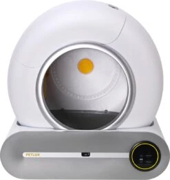 Merkloos Petlux® Zelfreinigende Automatische Kattenbak Met App En LED-Touch -Kattenbenodigdheden Winkel 1131x1200 1