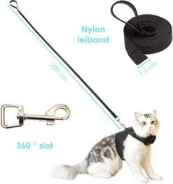 Kattentuigje Met Leiband Riem Kattenharnas Paars Maat M Kat & Kitten - Dieren Kattenriem - Cat Leash - Halsomvang 20 Tot 26cm - Borstomvang 30 Tot 34cm - Zootic® 13 Kattentuigje Met Leiband Riem Kattenharnas Paars Maat M Kat & Kitten - Dieren Kattenriem - Cat Leash - Halsomvang 20 Tot 26cm - Borstomvang 30 Tot 34cm - Zootic® -Kattenbenodigdheden Winkel 1133x1200 5
