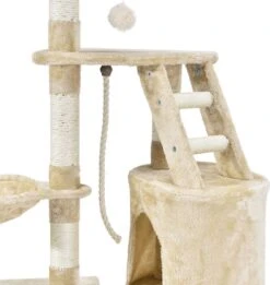 Merkloos Katten Krabpaal - Buffy - Beige -Kattenbenodigdheden Winkel 1135x1200 1