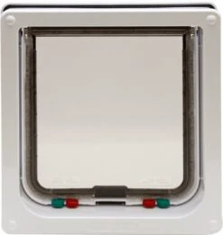 Cat Mate Kattendeur Groot Met Vierwegsluiting En Extra Vergrendeling - Wit -Kattenbenodigdheden Winkel 1135x1200