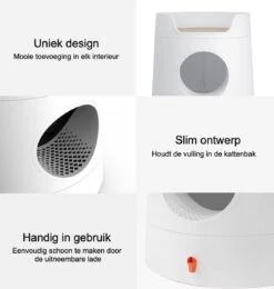 A Sunny Day Kattenbak Met Lade, Bedje En Krabplank - Inclusief Schepje - Design Kattenbak - Wit - Dichte Kattenbak - Kattenbak Gesloten 21 A Sunny Day Kattenbak Met Lade, Bedje En Krabplank - Inclusief Schepje - Design Kattenbak - Wit - Dichte Kattenbak - Kattenbak Gesloten -Kattenbenodigdheden Winkel 1139x1200 5