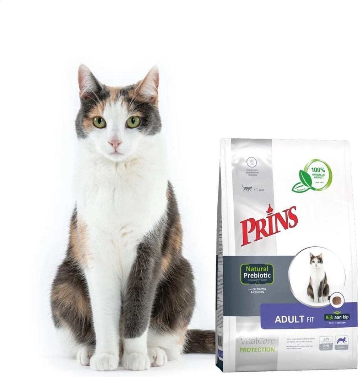 Prins VitalCare Protection Adult Fit Kattenvoer 5 Kg 2 Prins VitalCare Protection Adult Fit Kattenvoer 5 Kg - Afbeelding 2