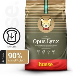 Husse Opus Lynx Graanvrij Kattenvoer - 7 Kg