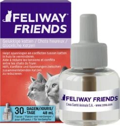 Feliway Friends - Navulling - 1 X 48 Ml - Anti-conflict Voor Katten -Kattenbenodigdheden Winkel 1148x1200