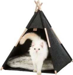 TRIXIE Huisdierengrot Tipi 55x65x55 Cm Vilt -Kattenbenodigdheden Winkel 1156x1200