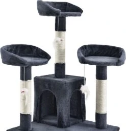 Merkloos Katten Krabpaal - Amy - Donkergrijs -Kattenbenodigdheden Winkel 1161x1200 5