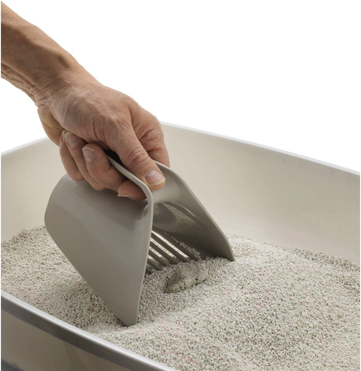 Flamingo - Kattenbakschep Cup - 13.5 X 11 X 16 Cm 2 Flamingo - Kattenbakschep Cup - 13.5 X 11 X 16 Cm - Afbeelding 2