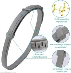 100% Natuurlijke Vlooienband - Katten - Rood - Zonder Fipronil, Flumetrine, Imidaclorid Of Diazinon - Mileuvriendelijk - Vlooien En Teken - Kattenbandje -Kattenbenodigdheden Winkel 1167x1200 9