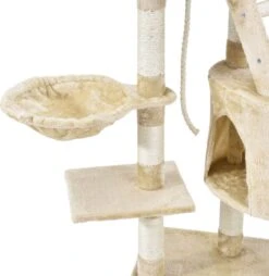 Merkloos Katten Krabpaal - Buffy - Beige -Kattenbenodigdheden Winkel 1168x1200 2