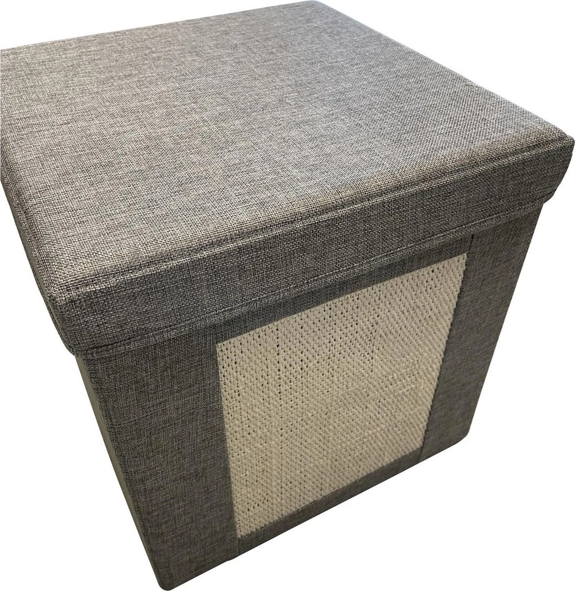 Adori Kattenhuis Met Poef Moon - Kattenmand - 36.5x36.5x36.5 Cm Grijs 2 Adori Kattenhuis Met Poef Moon - Kattenmand - 36.5x36.5x36.5 Cm Grijs - Afbeelding 2