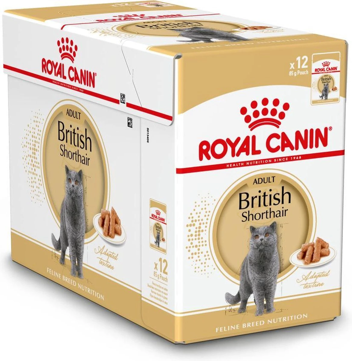 Royal Canin Fbn British Shorthair Adult Pouch - Kattenvoer - 12x85 G 8 Royal Canin Fbn British Shorthair Adult Pouch - Kattenvoer - 12x85 G - Afbeelding 8