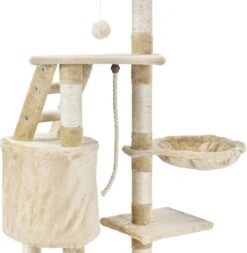 Merkloos Katten Krabpaal - Buffy - Beige -Kattenbenodigdheden Winkel 1170x1200 2