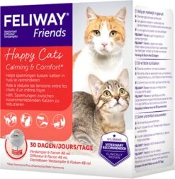 Feliway Friends - Startset - 1 Verdamper Met 1 Vulling - 48 Ml - Anti-conflict Voor Katten -Kattenbenodigdheden Winkel 1172x1200