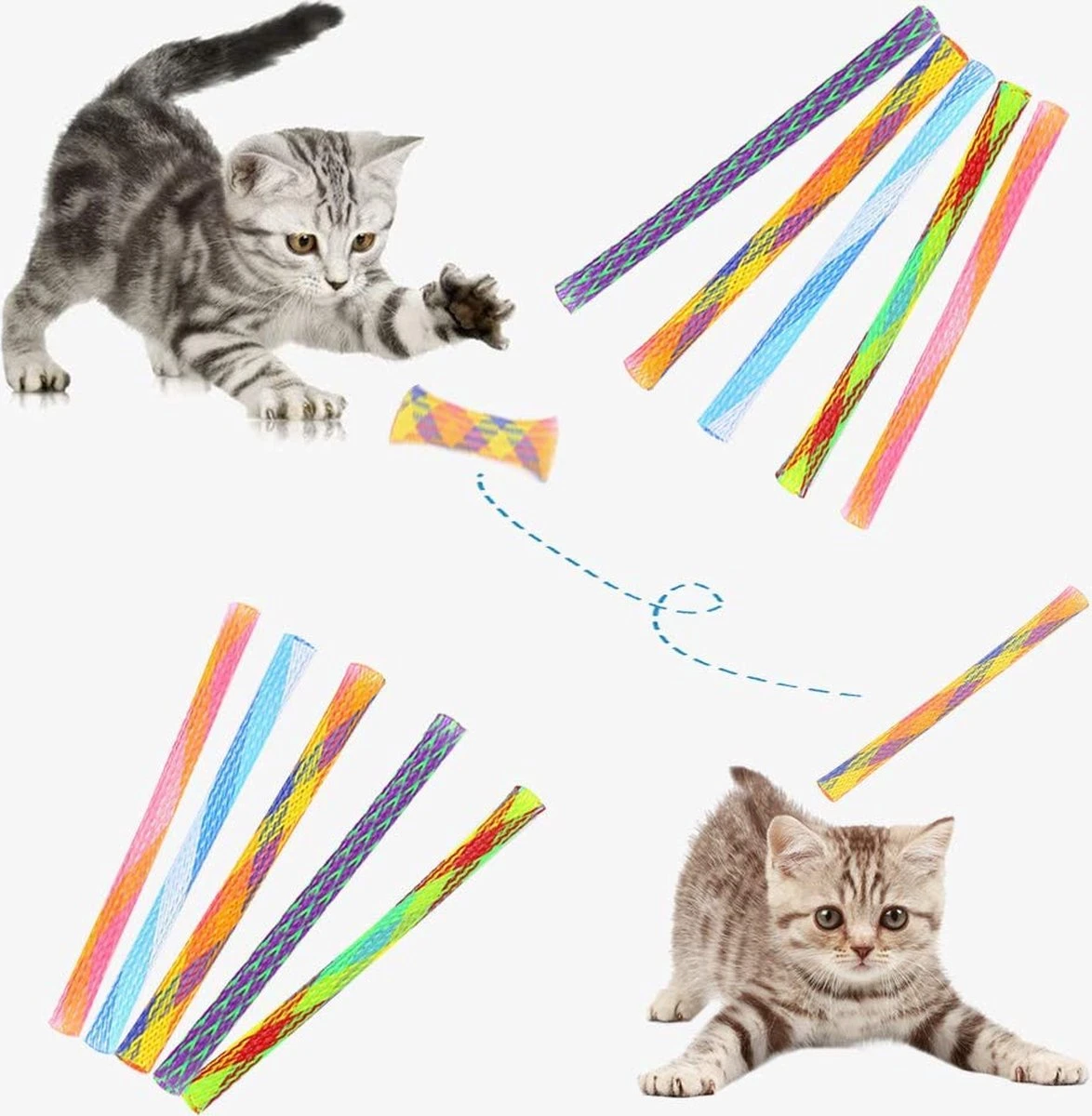Merkloos Katten Boinks Springveren (10 Stuks) - Kattenspeelgoed – Kattenspeeltjes - Speelgoed Voor Katten Veertjes - Kitten Speeltjes Springveertjes – Kattenveertjes - Kat Speeltje Springveer | Diverse Kleuren 1 Merkloos Katten Boinks Springveren (10 Stuks) - Kattenspeelgoed – Kattenspeeltjes - Speelgoed Voor Katten Veertjes - Kitten Speeltjes Springveertjes – Kattenveertjes - Kat Speeltje Springveer | Diverse Kleuren