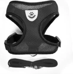 Merkloos Kattentuigje - Kattenharnas - Kattentuig Met Looplijn - Hondentuigje - Hondenharnas - Zwart - Maat S -Kattenbenodigdheden Winkel 1178x1200 6