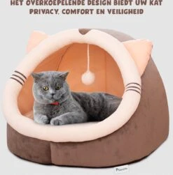 Kattenmand - Kattenhuis - Kattenbed - Kattenhangmat - Poezenmand - Kattenkussen - 40 Cm -Kattenbenodigdheden Winkel 1182x1200 2
