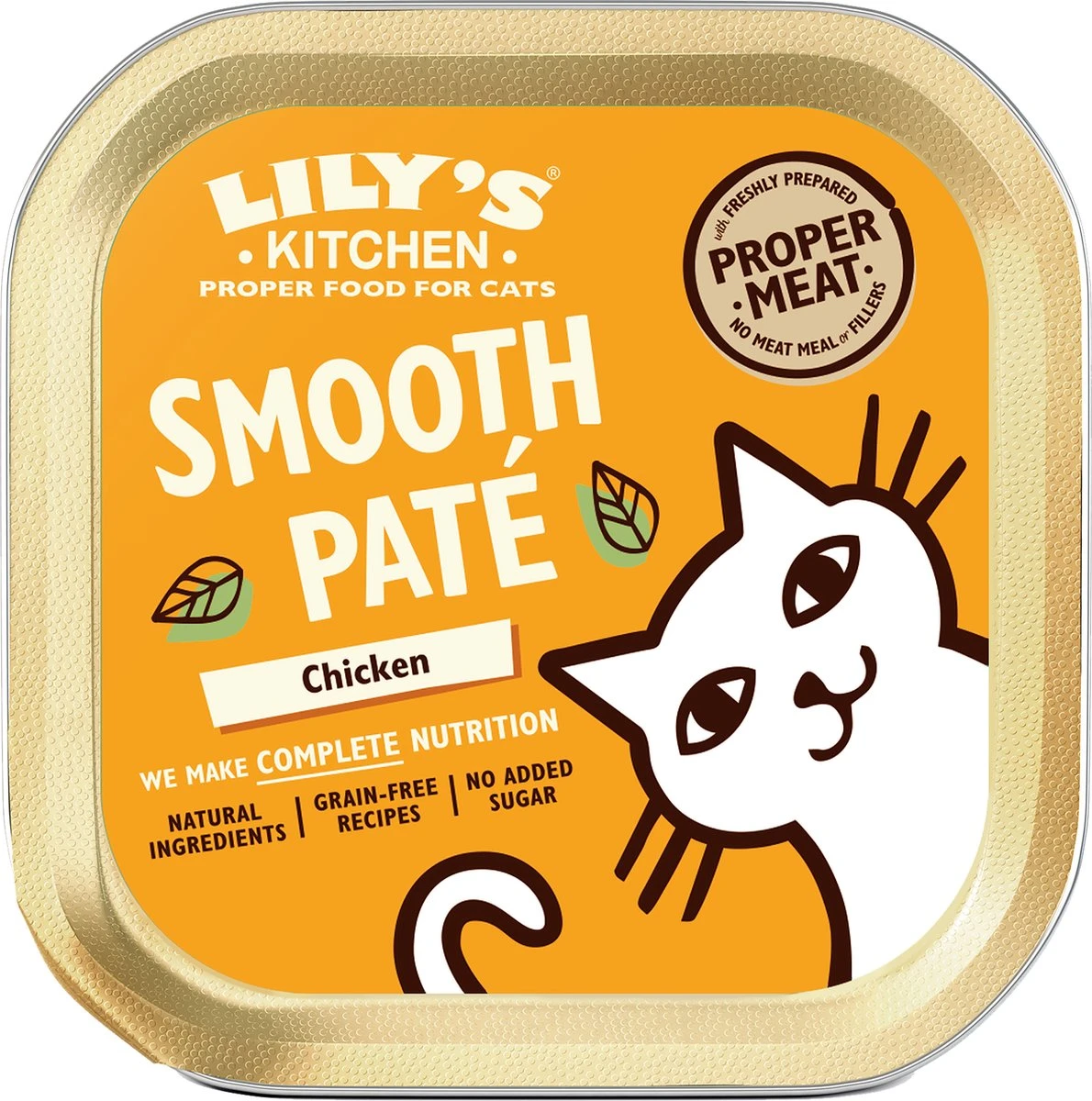 Lily's Kitchen Cat Smooth Pate Chicken - 19X85 GR 1 Lily's Kitchen Cat Smooth Pate Chicken - 19X85 GR