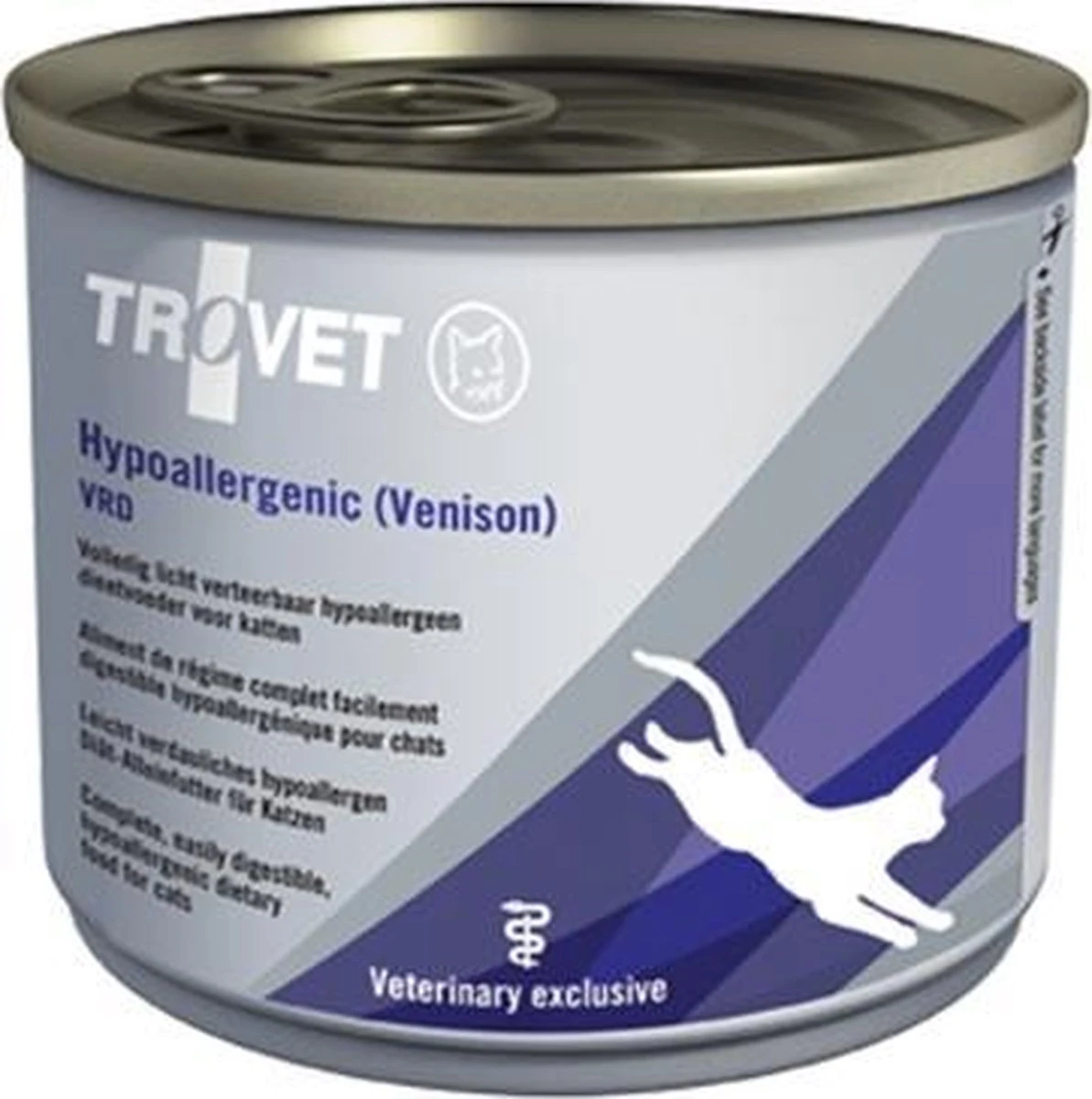 Trovet Hypoallergenic (Venison) VRD Blik - 12 X 200 Gram 1 Trovet Hypoallergenic (Venison) VRD Blik - 12 X 200 Gram