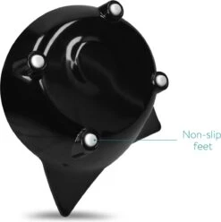 Navaris Voerbakjes Voor Katten - Set Van 3 Voer- En Waterbakken - Met Kattenkopjes Vorm - Antislip - Etensbakjes In Grijs, Wit En Zwart -Kattenbenodigdheden Winkel 1194x1200 5