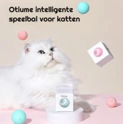Otiume Slimme Katten Speeltje - Interactieve Zelf Rollende Bal Voor Katten - Kattenspeeltjes - USB Oplaadbaar- Turquoise -Kattenbenodigdheden Winkel 1195x1200 1