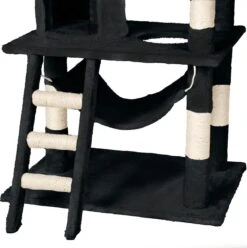 TecTake Stokely - Zwart - Krabpaal - 141 Cm -Kattenbenodigdheden Winkel 1195x1200 12