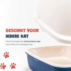 JC Pets Premium Kattenbak Systeem - Inclusief 2.5KG / 4L Kattenbakvulling - Zelfreinigend -Kattenbenodigdheden Winkel 1195x1200 15