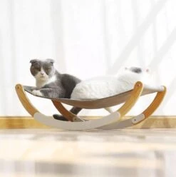 LuxeBass 2-In-1 Katten Hangmat | Hangmat Kat Met Optioneel Wiegfunctie | Wiegen Of Stabiel -Kattenbenodigdheden Winkel 1196x1200 6