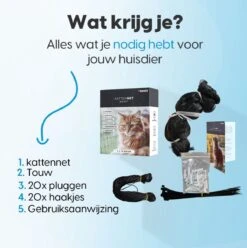 Kattennet Voor Balkon 4 X 10 M - Kattennet - Katten Gaas - Zwart 15 Kattennet Voor Balkon 4 X 10 M - Kattennet - Katten Gaas - Zwart -Kattenbenodigdheden Winkel 1197x1200 11