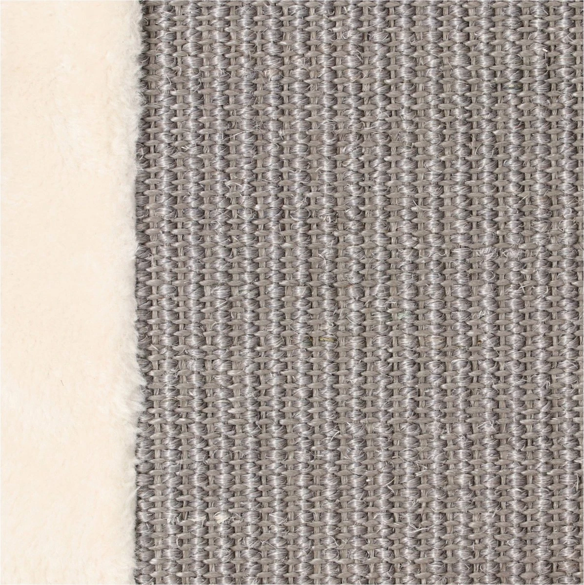 Adori Krabtoren Adele - Krabpaal - 48x48x128 Cm Wit Grijs 8 Adori Krabtoren Adele - Krabpaal - 48x48x128 Cm Wit Grijs - Afbeelding 8