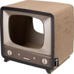 District 70 TELLY - Retro TV Krabmeubel - Instagrammable Kartonnen TV Voor Katten - 39 X 27 X 37 Cm 18 District 70 TELLY - Retro TV Krabmeubel - Instagrammable Kartonnen TV Voor Katten - 39 X 27 X 37 Cm -Kattenbenodigdheden Winkel 1198x1200 11