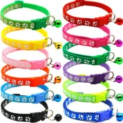 Merkloos Kattenhalsband Met Belletje - Verstelbaar - 19 / 32 Cm - Kattenbandje - Halsband Kat - Cat - Kitten - Katten Halsband - Paars -Kattenbenodigdheden Winkel 1198x1200 13