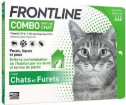 Frontline Combo Anti Vlooienmiddel En Tekenmiddel Kat - 3 Pipetten -Kattenbenodigdheden Winkel 1200x1000