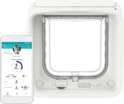SureFlap Microchip Kattenluik Connect M - Wit - 14 X 12 Cm -Kattenbenodigdheden Winkel 1200x1000 4
