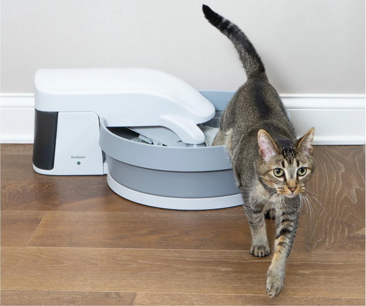 Zelfreinigende Kattenbak - PetSafe Simply Clean - Fluisterstil Met Koolstoffilter Tegen Geurtjes 7 Zelfreinigende Kattenbak - PetSafe Simply Clean - Fluisterstil Met Koolstoffilter Tegen Geurtjes - Afbeelding 7