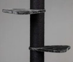 Krabpaal Plafondhoog Voor Grote Katten Maine Coon Tower Blackline Donkergrijs Antraciet Van RHRQuality -Kattenbenodigdheden Winkel 1200x1023 3