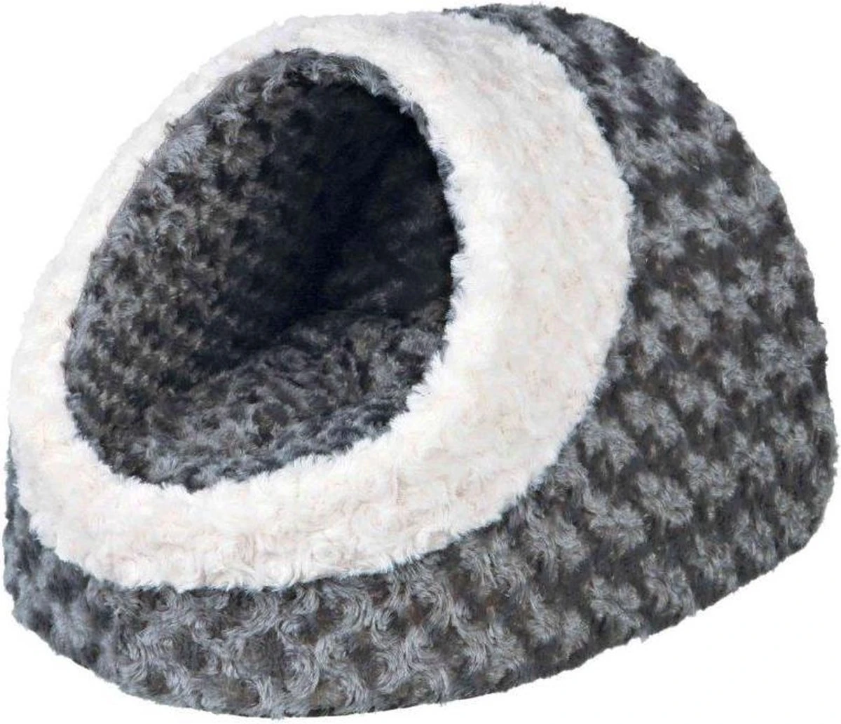 Trixie Kattenmand Iglo Kaline Grijs / Creme - 41X35X26 CM 5 Trixie Kattenmand Iglo Kaline Grijs / Creme - 41X35X26 CM - Afbeelding 5